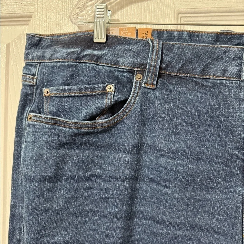 Prana Men's NWT Medium Wash Tapered Leg Hillgard Slim Jean
